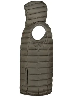 Doorgestikte bodywarmer 