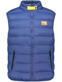 Doorgestikte bodywarmer 
