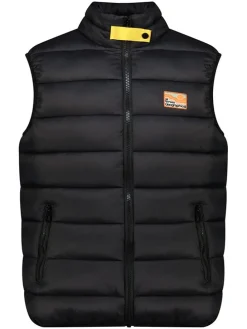 Doorgestikte bodywarmer 