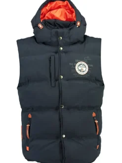 Doorgestikte bodywarmer 