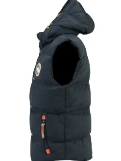 Doorgestikte bodywarmer 