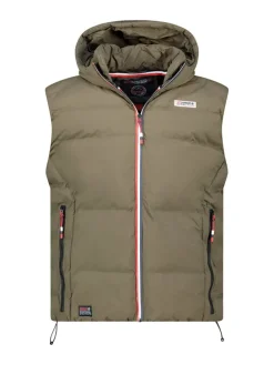 Doorgestikte bodywarmer 