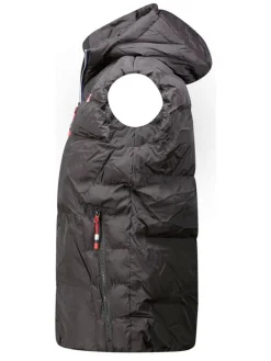 Doorgestikte bodywarmer 