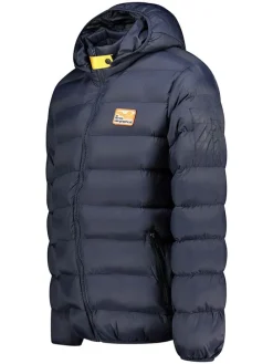 Doorgestikte jas "Avalanche" donkerblauw
