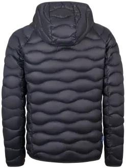Doorgestikte jas "Dynjandi" donkerblauw