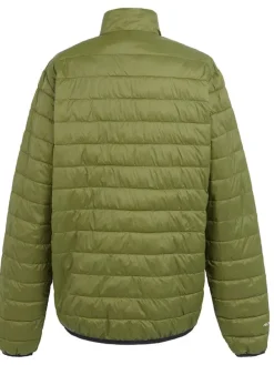 Doorgestikte jas "Hillpack II" groen