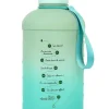 Drinkfles turquoise/roze/groen - 2,2 l (verrassingsproduct)