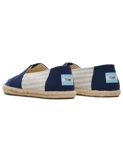 Espadrilles donkerblauw/crème