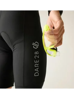Fietsbermuda "Ultra Bibbed" zwart