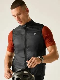 Fietsbodywarmer "Chase" zwart