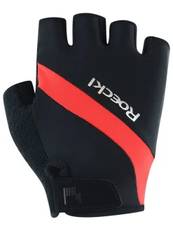 Fietshandschoenen "Holmec" zwart/rood