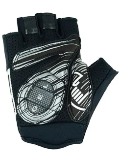 Fietshandschoenen "Index" zwart/wit