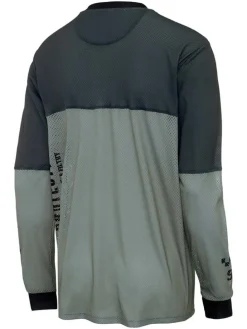 Fietslongsleeve "Monster Mash" groen