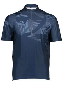 Fietsshirt "Adventure" donkerblauw