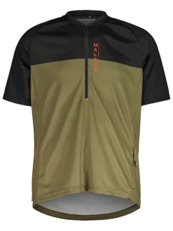 Fietsshirt "BarettiM. All Mountain" kaki/zwart