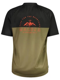 Fietsshirt "BarettiM. All Mountain" kaki/zwart