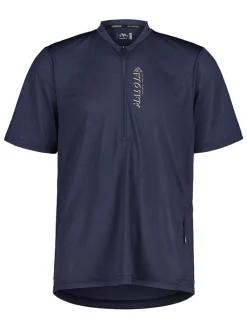 Fietsshirt "CarzanoM." donkerblauw