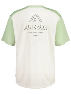 Fietsshirt "HagenbachM." crème/groen