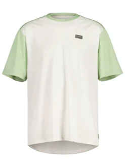 Fietsshirt "HagenbachM." crème/groen