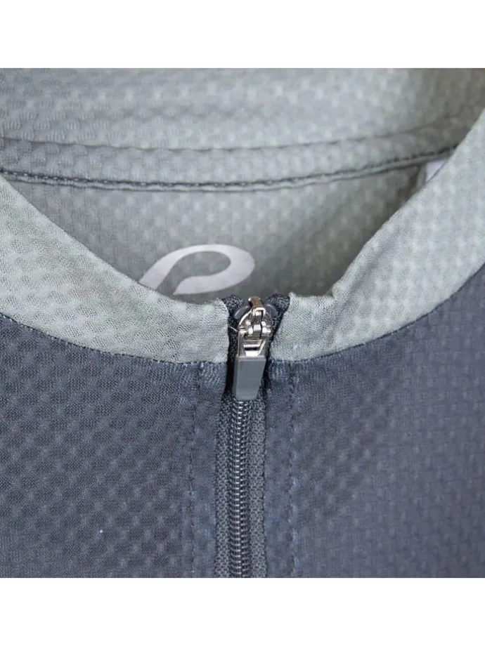 Fietsshirt "Highwayman" grijs/groen