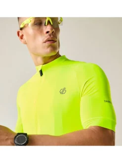 Fietsshirt "Lightning" neongeel