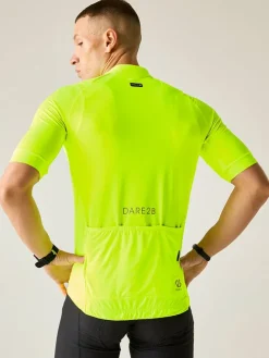 Fietsshirt "Lightning" neongeel