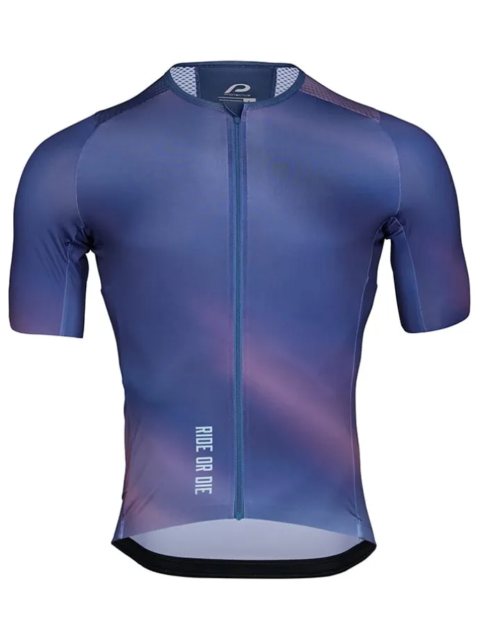 Fietsshirt "Mystery" blauw
