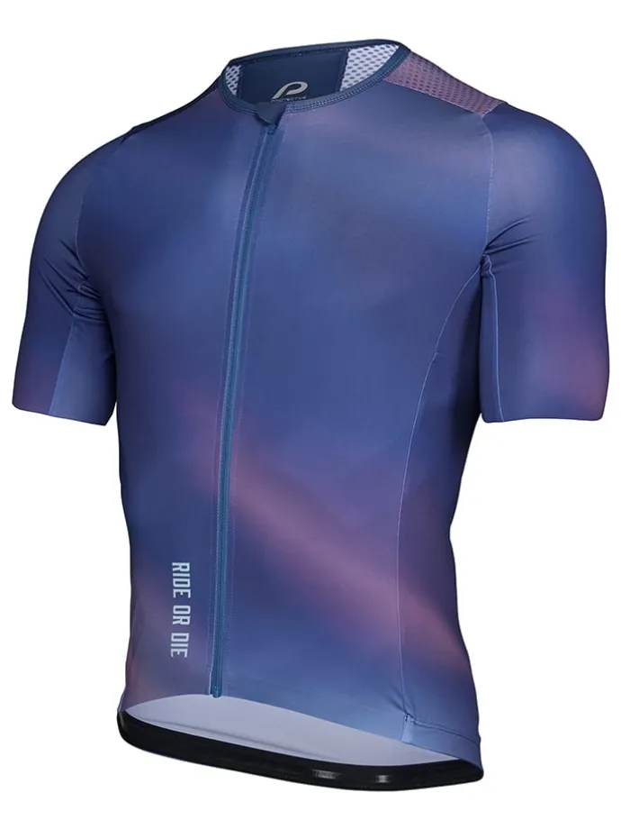 Fietsshirt "Mystery" blauw