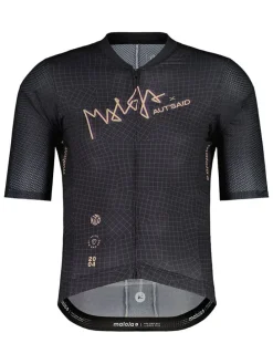 Fietsshirt "PaulM. Gravel" zwart/beige