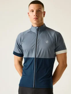 Fietsshirt "Protraction III" blauw/donkerblauw