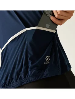 Fietsshirt "Protraction III" blauw/donkerblauw
