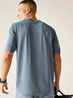 Fietsshirt "Trackstand Ace" grijsblauw