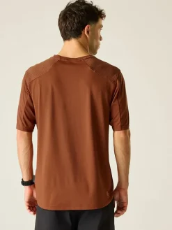 Fietsshirt "Trackstand Ace" in Terrakotta