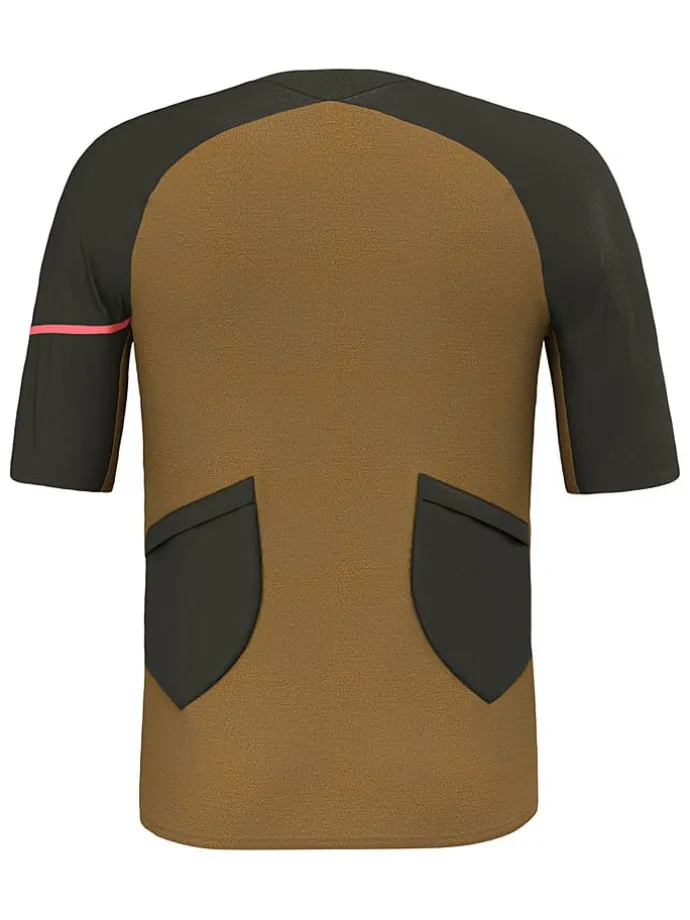 Fietsshirt "Vento Merino" kaki