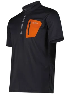Fietsshirt zwart