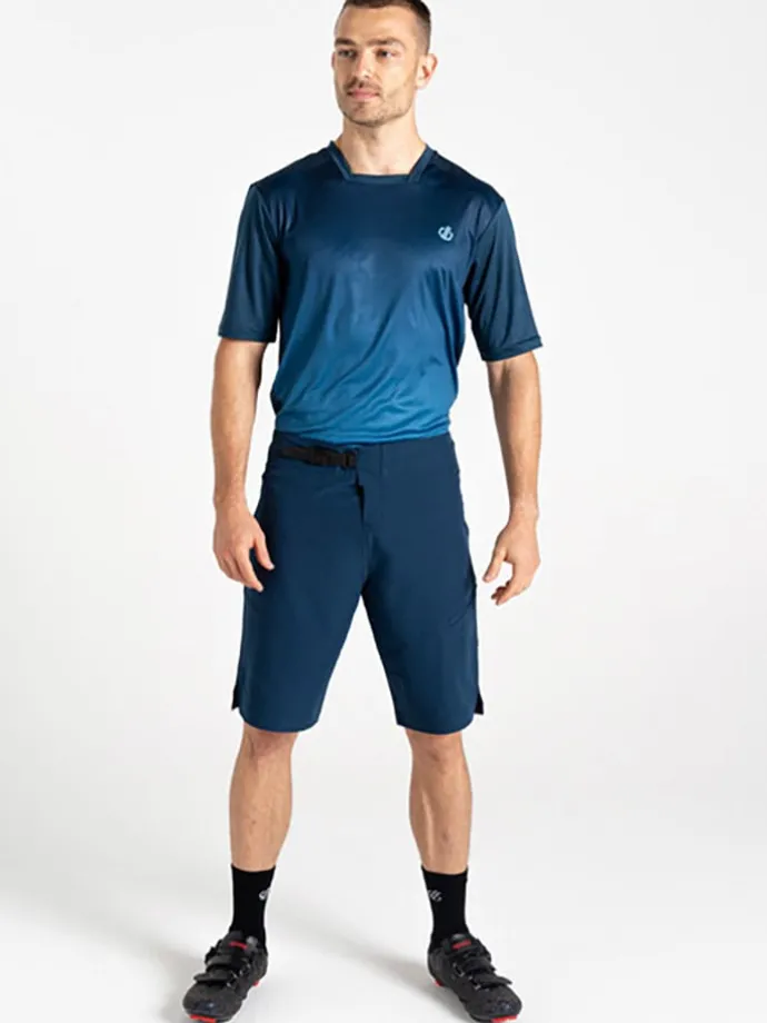 Fietsshort "Duration II" donkerblauw