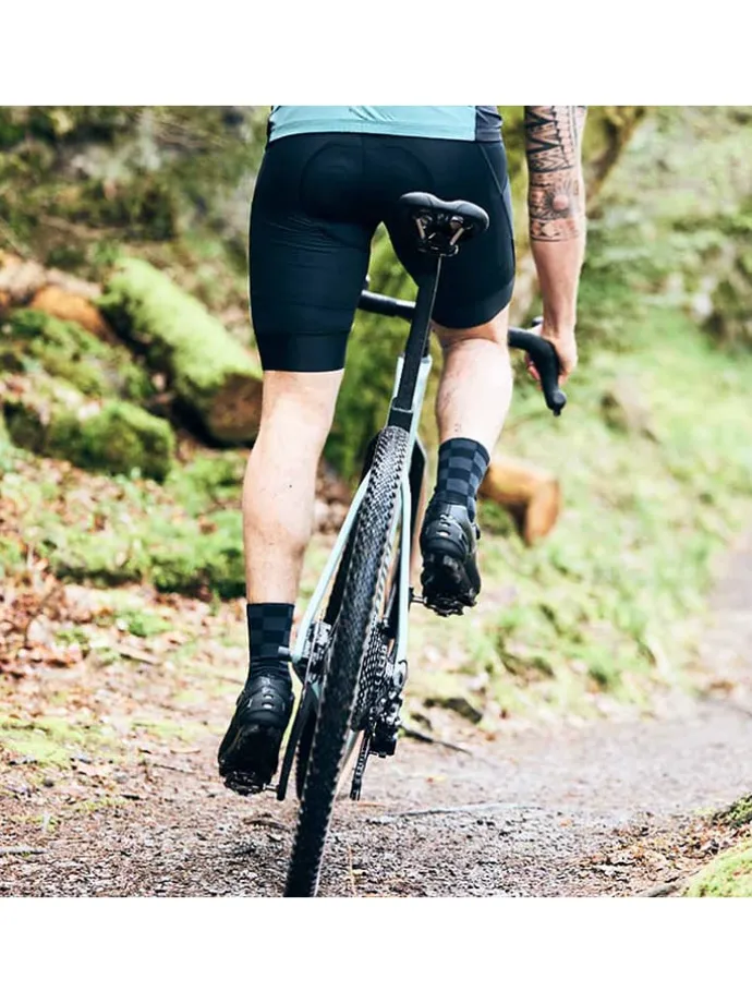Fietsshort "Traverse" zwart