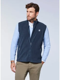 Fleece bodywarmer donkerblauw