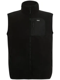 Fleece bodywarmer "Frankie" zwart