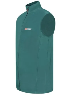 Fleece bodywarmer "Vug" groen