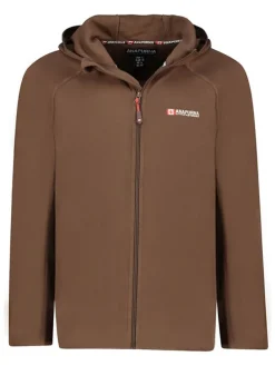 Fleece jas "Tugoodana" bruin