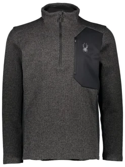 Fleece trui "Bandit" antraciet