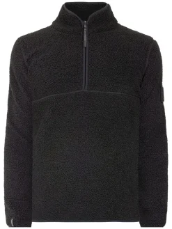 Fleece trui "Lillebror" zwart