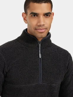 Fleece trui "Lillebror" zwart