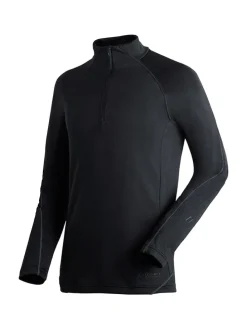 Fleece trui "Roger" zwart