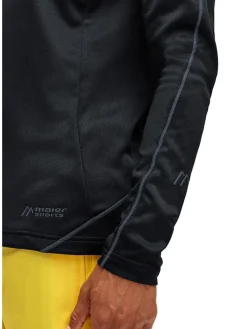Fleece trui "Roger" zwart