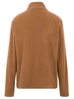 Fleece trui "Thompson" lichtbruin