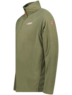 Fleece trui "Tug" olijfgroen