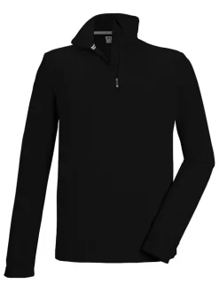 Fleece trui zwart