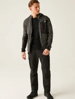 Fleece vest "Alven" antraciet